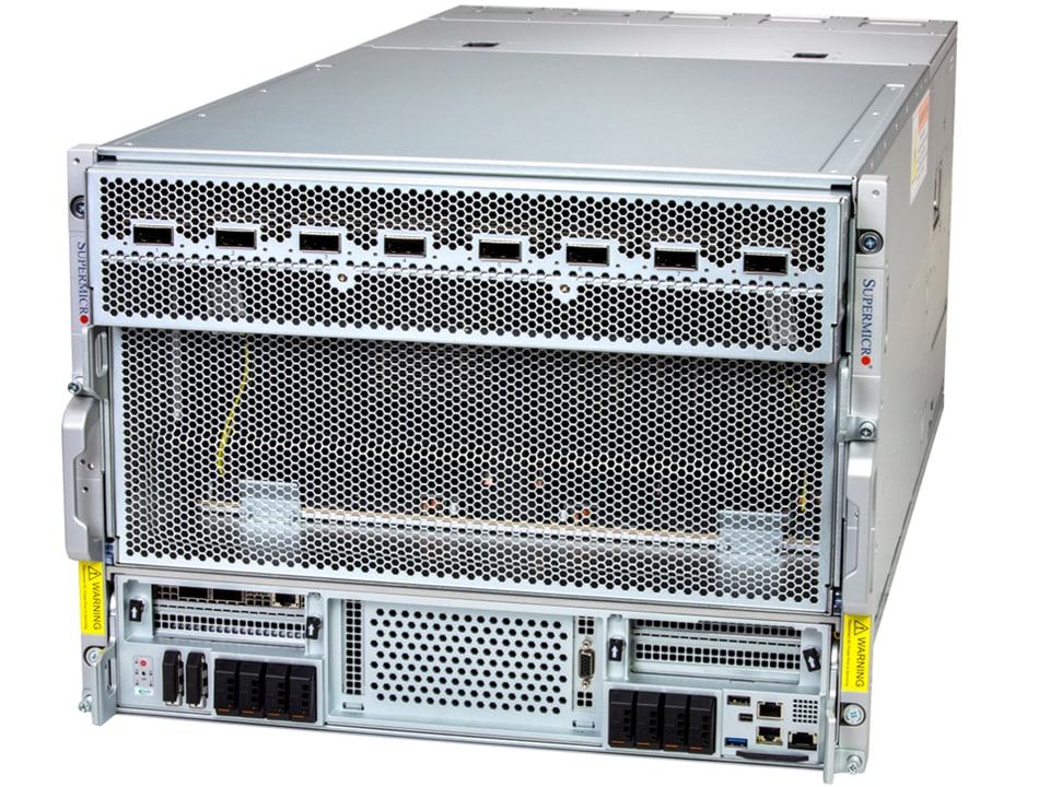 Supermicro HGX B300 SYS-822GS-NB3RT · 8U · 8 GPU